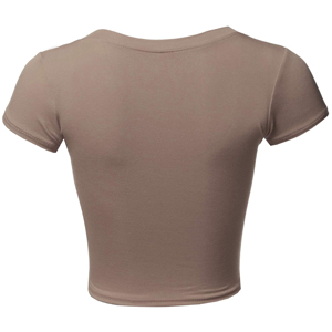 Camisetas Cortas de Algodón Transpirable para Mujer, Ropa Casual de Verano, Proveedor de Ropa Urbana Ligera para Mujer, Fabricante de Pakistán - Product Image 5