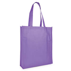 Sac de courses en PP non tissé, à poignée longue, taille moyenne, avec bandoulière, écologique, à soufflets, vierge, personnalisable avec logo, vente en gros - Product Image 6