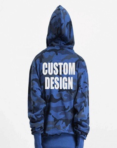 Sudadera con Capucha para Hombre, Color Rosa y Azul, Estilo Hip Hop, Informal, de Manga Larga, con Bolsillo - Product Image 6
