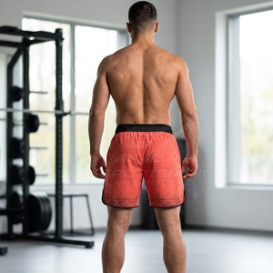 Shorts MMA classiques avec ceinture élastique, tissu résistant, idéal pour la remise en forme, la salle de sport et les arts martiaux. - Product Image 4