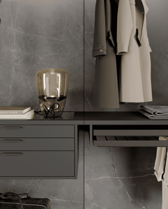 JY Project Customized Modern Modular Sliding Door Bedroom <b>Wardrobe</b> Wooden Closet Organizer System Freestanding Home Furniture - Product Image 4