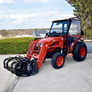 Tracteur compact utilitaire diesel 4x4 Kioti CK3520SE HST à prix d'usine, chargeur en option, cabine, haute performance, pour travaux agricoles et de jardinage - Product Image 6
