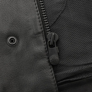 2026 OEM Custom Men's Customized Logo Printed Reversible Leather Vest Lightweight Outer Wear High Quality - Product Image 4
