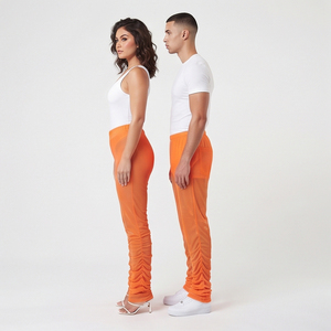 Sexy Transparent <b>Mesh</b> Flare Stacked <b>Pants</b> Sheer Transparent Stacked Trousers Unisex Summer Lightweight Stack Transparent <b>Pants</b> - Product Image 6