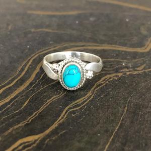 Designer <b>Turquoise</b> Fashion <b>Ring</b> 3.5 Grams - Product Image 1