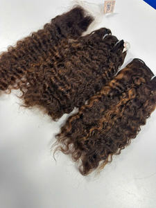 Haute qualité pas cher vietnamien Remy cheveux trame Extensions lâche profonde Super vague Style naturel trame de cheveux humains - Product Image 5