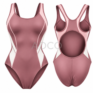 Traje de Baño de Una Pieza para Mujer al por Mayor, Traje de Baño Deportivo de Moda, Color Personalizado, Fabricante de Trajes de Baño de Marca Privada - Product Image 6