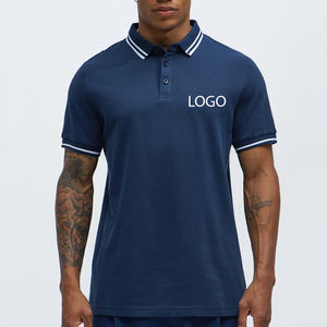 Colección de Verano para Compradores Mayoristas: Camiseta de Manga Corta para Hombre, Estilo Casual Elegante con Cuello Camisero y Cierre de Botones - Product Image 1