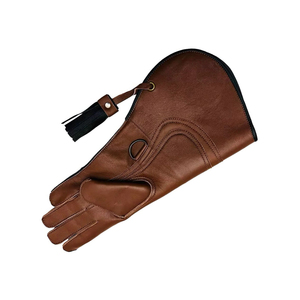 New Latest Design Wholesale Price High Quality Falconry <b>Gloves</b> for Sale OEM ODM Service Heavy Duty Customized Logo Private Label - Product Image 3