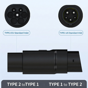 Adaptateur de charge EV de type 2 à type 1 de haute qualité avec certification CE pour la conversion de charge EV de l'Europe vers les États-Unis - Product Image 5