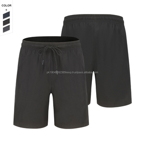 Pantalones cortos deportivos de baloncesto para hombre con logotipo personalizado, informales, transpirables, que absorben el sudor, LICRA de talla grande XL XXL, cordón suelto - Product Image 1