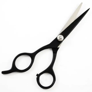 Ciseaux à effiler professionnels Ryzer Studio en acier inoxydable, pointe affûtée, pour droitiers, usage en salon, manche long non pliable, modèle pour cheveux - Product Image 2