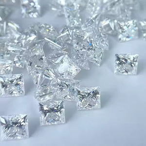 เพชรทรงเจ้าหญิงคุณภาพสูง ความใส VVS1 สี F สำหรับงานเครื่องประดับระดับพรีเมียม การทำเครื่องประดับเจ้าสาวสุดหรู - Product Image 3