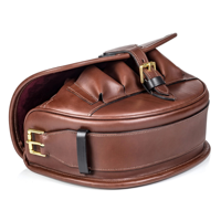 Sacoche de cartouches en toile et cuir de style traditionnel, souple, taille moyenne, 6x 8x, tactique MOLLE, pour la chasse, écologique, légère, résistante à l'eau