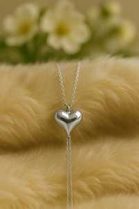New Arrival <b>Solid</b> 925 Sterling <b>Silver</b> 18K Gold Plated 10mm Puffy Heart Chain <b>Bracelet</b> For Women Delight Luxury Jewelry Supply - Product Image 5