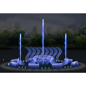 Iluminación LED Exterior Personalizable con Control para Música y Baile, para Jardines, Plazas y Fuentes, Productos Elegantes para Jardines de Piedra - Product Image 4