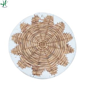 Best Seller Alfombra redonda de algas marinas Decoración de comedor de estilo clásico con tejido nuevo de color natural ecológico - Product Image 5