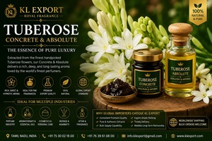 Premium 100% Pure Tuberose Absolute Oil Solvent Extracted From Fragrant Flowers with Intense Sweet Floral Aroma - Product Image 6
