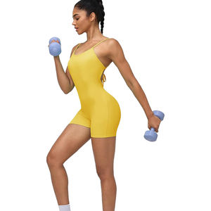 Mono de Yoga Ecológico para Mujer, Spandex Reciclado, Poliéster, Sin Costuras, Body Deportivo, Ropa Deportiva Suave como la Mantequilla - Product Image 4