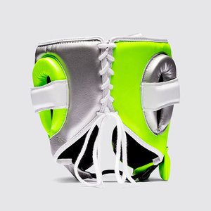 Professional Boxing <b>Training</b> Protection <b>Head</b> Guard Custom Logo Open Face Fly Boxing <b>Head</b> Guard MMA <b>Training</b> Boxing Headgear - Product Image 5