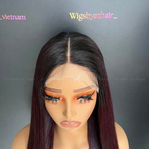 Alta calidad HD para encaje Frontal Color negro natural hueso recto pelucas al por mayor proveedor de extensiones de cabello humano - Product Image 3