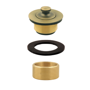 Kit complet de conversion de drain de baignoire avec plaque de sortie à trou unique pour raccords de baignoire de salle de bain - Product Image 5