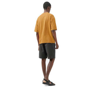 T-shirts à manches courtes pour hommes, personnalisables, 100% coton, tissu peigné, 220 GSM, coupe ample, poids lourd - Product Image 2