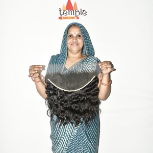 Cheveux indiens bruts fabriqués en Inde, frontale HD 13*6, Remy, ondulation naturelle profonde, double trame, pose facile, non colorés, non traités. - Product Image 3