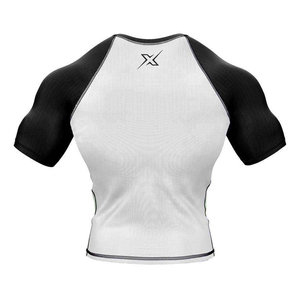 MMA Compression Shirts Wholesale Gym Training Base Layer Quarter Sleeve Body Fit Shirts Custom Graphic BJJ Grappling Uniform Set - Product Image 5
