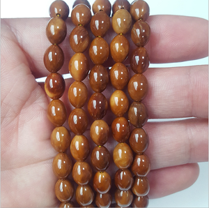 33 Perles ovales en bois Kuka pour prière islamique, Tasbih, Koka, vente en gros, perles lâches Taspih - Product Image 6