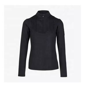 Camisa ecuestre de manga larga para mujer, camisa de espectáculo de montar a caballo ecuestre, servicio OEM, para montar a caballo, venta al por mayor - Product Image 4