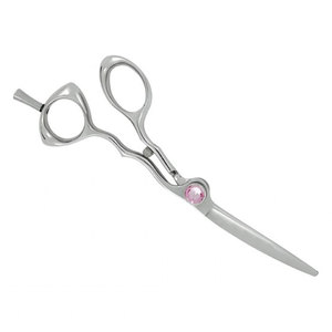 Silver Color Screw Hair Cutting Scissors Lightweight Shears Salon Professional Use High Quality Stainless Steel Sharp <b>Blade</b> Tip - Product Image 3
