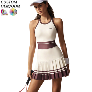 Conjunto de Ropa de Tenis Personalizada 100% Poliéster Transpirable, Pantalones Cortos y Camiseta de Secado Rápido, Uniforme Deportivo, Soporte OEM ODM para Venta al Por Mayor - Product Image 1