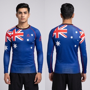 Ensemble Rash Guard de Jiu-Jitsu Personnalisé pour Femme – Haut de Compression à Manches Longues et Short – Tenue de Combat pour Femme – Fournisseur - Product Image 5