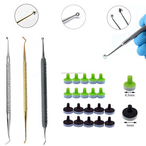 Kit ergonomique manuel de moulage de résine composite dentaire, support de photopolymérisation, tampon en mousse, spatule, coupe-résine, dentisterie - Product Image 1