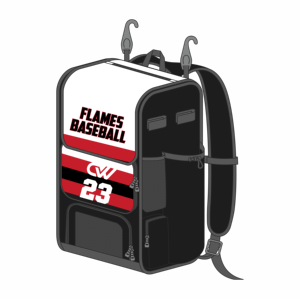 Mochila de Béisbol con Logotipo Personalizado OEM, al por Mayor, de Poliéster 600D Resistente, Bolsa para Equipo Deportivo, para Torneos Juveniles, Deuka Wears DW-306 - Product Image 2
