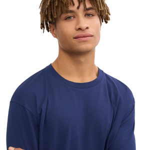 Camisetas de Manga Corta con Cuello Redondo para Hombre, Corte Regular Relajado, Estilo Básico para el Día a Día, Fabricación de Ropa Personalizada al por Mayor - Product Image 6