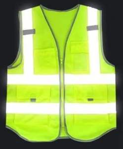 Gilet de sécurité jaune NESTA SPORTS, prix compétitif, vente flash, chantier de construction, logo personnalisé, gilet de travail réfléchissant - Product Image 4