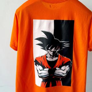 T-shirt vintage pour homme en polyester/coton tricoté, délavé, imprimé DTG, qualité supérieure, effet vieilli, coupe oversize - Product Image 5
