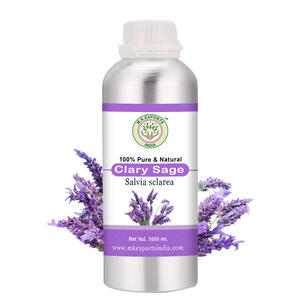 Huile essentielle de sauge sclarée de qualité pour exportation en vrac Fabricant OEM d'huile essentielle de qualité supérieure pour les cosmétiques et les soins personnels - Product Image 1