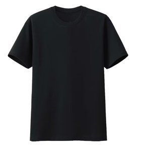 เสื้อยืดแขนสั้นผ้าคอตตอนหนาสีพื้นแบบ OEM สั่งทำได้ สำหรับผู้ชายและผู้หญิง เสื้อซับใน เสื้อยืดแขนสั้นผู้ชาย - Product Image 4