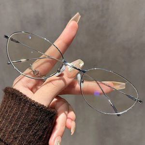 Gafas de sol de ojo de gato con montura metálica delgada, nuevas gafas de sol resistentes a los rayos UV 2025 con montura ultraligera - Product Image 4