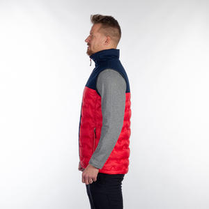 เสื้อกั๊กขนเป็ดสำหรับผู้ชายแห้งเร็วน้ำหนักเบามีซิปปิดได้หลายกระเป๋า - Product Image 3