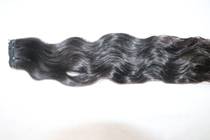 ผมต่อแบบ Remy อยู่ในแนวเดียวกันทำจากผมธรรมชาติสำหรับต่อจากเจนไน - Product Image 3