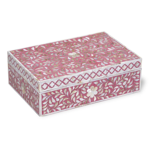 Handmade Luxury Indian Mother of Pearl storage Box with Customized Size and Multiple - Product Image 3