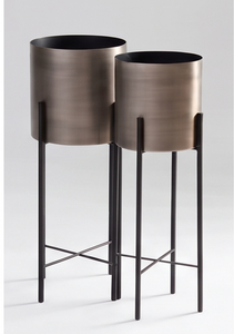 Florero de Metal Moderno de Primera Calidad, Resistente al Óxido, Maceta de Estilo Minimalista Moderno para Decoración del Hogar, Accesorio de Mesa - Product Image 4