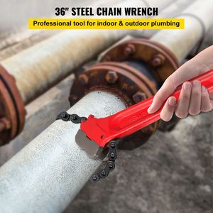 Chiave a Catena per Filtro Olio Resistente da 36 Pollici con Capacità di 4 1/2 e 7 1/2 Pollici, Lunghezza Personalizzabile fino a 30 Pollici (760 mm), Supporto OEM - Product Image 2