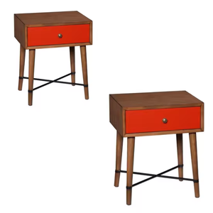 Solid Wooden Nightstand Modern Designs Bedroom Furniture Premium Quality Product at Wholesale Price - Product Image 4