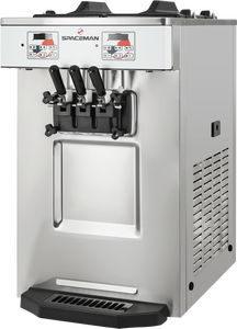 Machine à glace de capacité moyenne avec alimentation par gravité/pompe, agitateur de trémie, fonctionnement en veille/démarrage progressif/décongélation - Product Image 3