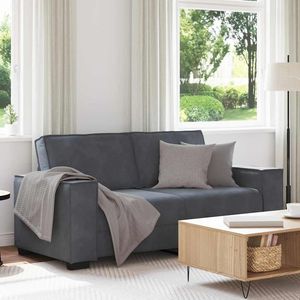 Sofá de Salón de 2 Plazas Color Gris Oscuro - Product Image 1